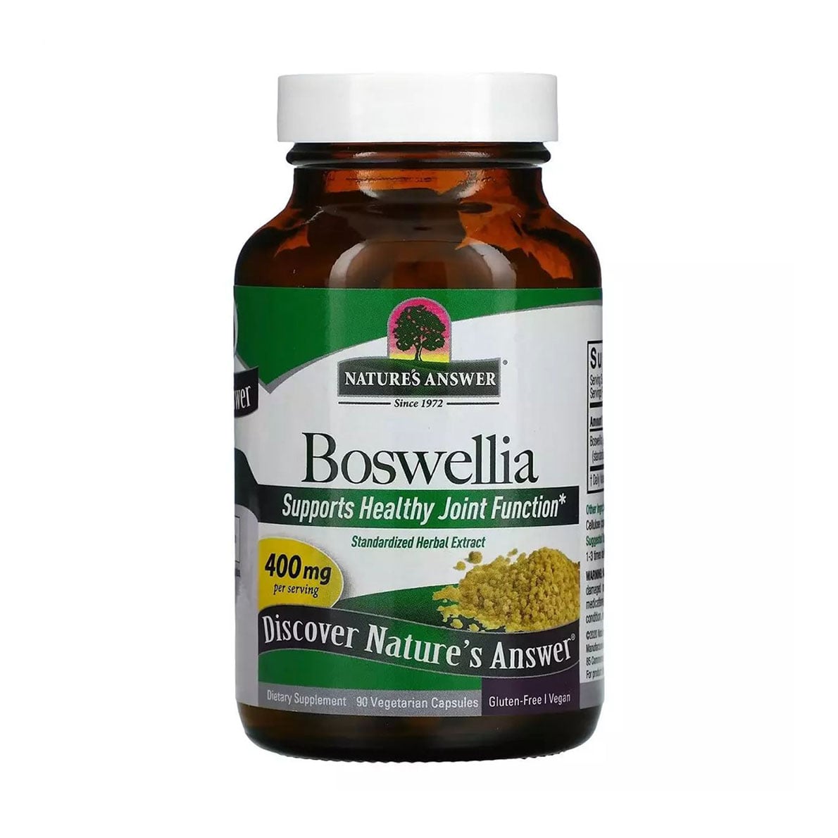 Босвелія Nature's Answer Boswellia, 400 мг, 90 вегетаріанських капсул
